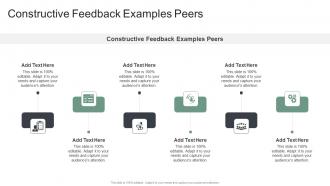 Constructive Feedback Examples Peers In Powerpoint And Google Slides Cpb