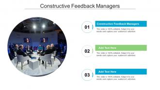 Constructive Feedback Managers In Powerpoint And Google Slides Cpb