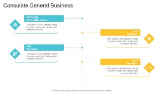 Consulate General Business In Powerpoint And Google Slides Cpb