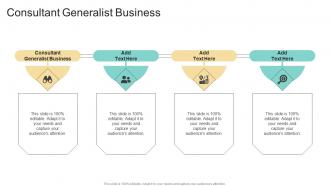 Consultant Generalist Business In Powerpoint And Google Slides Cpb