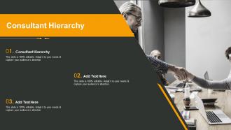 Consultant Hierarchy In Powerpoint And Google Slides Cpb