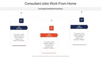 Consultant Jobs Work From Home In Powerpoint And Google Slides Cpb