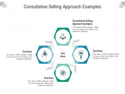 Consultative selling approach examples ppt powerpoint presentation infographic template cpb