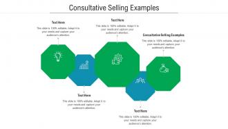 Consultative selling examples ppt powerpoint presentation inspiration gallery cpb