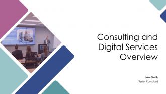 Consulting And Digital Services Overview PPT Graphics AT
