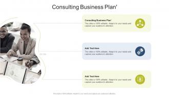 Consulting Business Plan In Powerpoint And Google Slides Cpb
