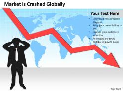 Consulting companies market is crashed globally powerpoint templates ppt backgrounds for slides 0618