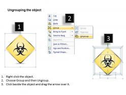 Consulting companies warning signs and labels powerpoint templates ppt backgrounds for slides 0528