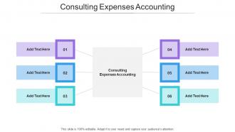 Consulting Expenses Accounting Ppt Powerpoint Presentation Inspiration Cpb