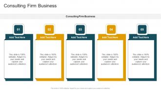 Consulting Firm Business In Powerpoint And Google Slides Cpb