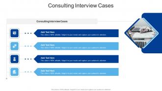 Consulting Interview Cases In Powerpoint And Google Slides Cpb