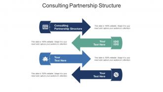 Consulting partnership structure ppt powerpoint presentation show design templates cpb