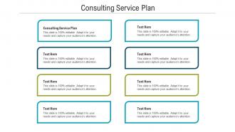 Consulting service plan ppt powerpoint presentation file inspiration cpb