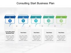 Consulting start business plan ppt powerpoint presentation portfolio examples cpb