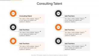 Consulting Talent In Powerpoint And Google Slides Cpb