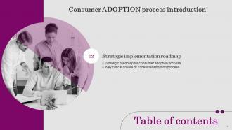 Consumer Adoption Process Introduction Powerpoint Presentation Slides Idea Customizable