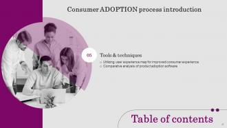 Consumer Adoption Process Introduction Powerpoint Presentation Slides Engaging Customizable