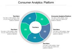 Consumer analytics platform ppt powerpoint presentation icon slides cpb