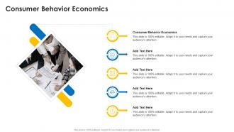 Consumer Behavior Economics In Powerpoint And Google Slides Cpb
