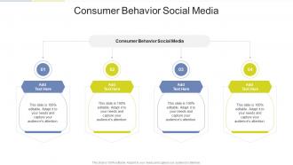 Consumer Behavior Social Media In Powerpoint And Google Slides Cpb