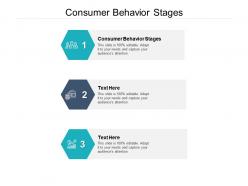 Consumer behavior stages ppt powerpoint presentation show gridlines cpb