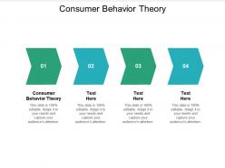 Consumer behavior theory ppt powerpoint presentation infographics cpb