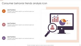 Consumer Behavior Trends Analysis Icon