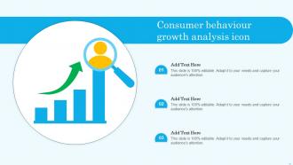 Consumer Behaviour Growth Analysis Icon