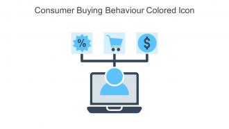 Consumer Buying Behaviour Colored Icon In Powerpoint Pptx Png And Editable Eps Format