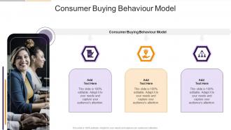 Consumer Buying Behaviour Model In Powerpoint And Google Slides Cpb
