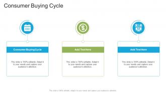 Consumer Buying Cycle In Powerpoint And Google Slides Cpb