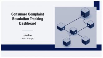 Consumer Complaint Resolution Tracking Dashboard PPT Structure AT Consumer Complaint Resolution Tracking Dashboard PPT Structure AT
