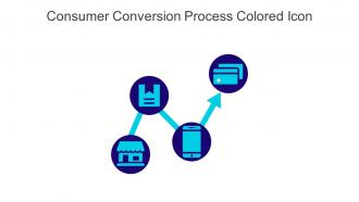 Consumer Conversion Process Colored Icon In Powerpoint Pptx Png And Editable Eps Format