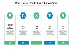 Consumer credit card protection ppt powerpoint presentation pictures gridlines cpb