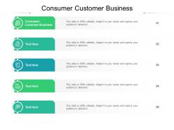 Consumer customer business ppt powerpoint presentation slides deck cpb