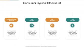 Consumer Cyclical Stocks List In Powerpoint And Google Slides Cpb