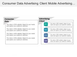 Consumer data advertising client mobile advertising online search