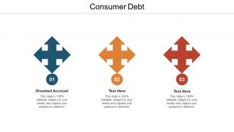 Consumer debt ppt powerpoint presentation infographics design ideas cpb