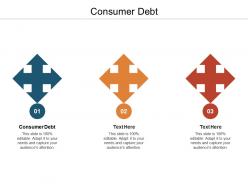Consumer debt ppt powerpoint presentation styles background cpb