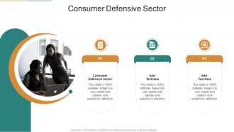 Consumer Defensive Sector In Powerpoint And Google Slides Cpb