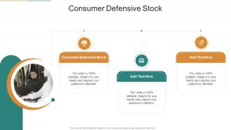 Consumer Defensive Stock In Powerpoint And Google Slides Cpb
