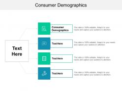 Consumer demographics ppt powerpoint presentation slides inspiration cpb