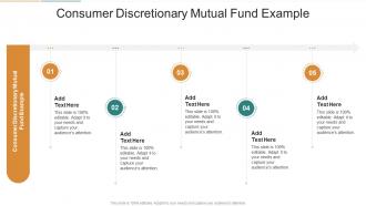 Consumer Discretionary Mutual Fund Example In Powerpoint And Google Slides Cpb