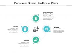 Consumer driven healthcare plans ppt powerpoint presentation portfolio cpb