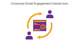 Consumer Email Engagement Colored Icon In Powerpoint Pptx Png And Editable Eps Format