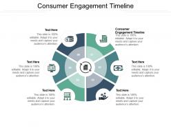 Consumer engagement timeline ppt powerpoint presentation gallery design inspiration cpb