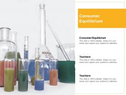 Consumer equilibrium ppt powerpoint presentation slides topics cpb