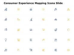 Consumer experience mapping icons slide ppt powerpoint presentation styles vector