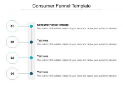 Consumer funnel template ppt powerpoint presentation layouts graphics pictures cpb