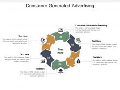 Consumer generated advertising ppt powerpoint presentation professional demonstration cpb